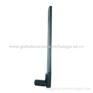 3GHz Rubber Antenna with 2.0/3.0dBi Gain, SMA Male Connector